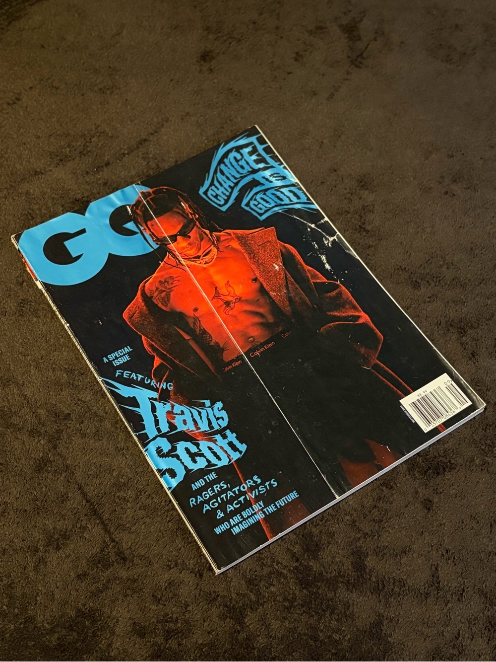 GQ Travis Scott 'Change is Good' September 2020 Magazine